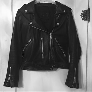 Belle Vere Leather Moto Jacket